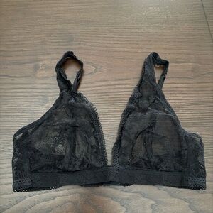 NEW Calvin Klein Black Lace Bralette in Medium
